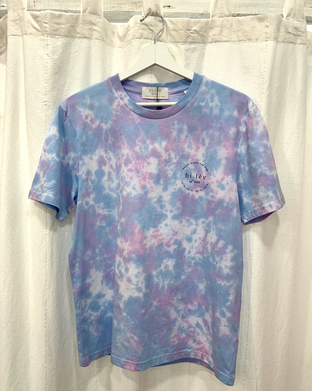 PINK N BLUE Black Label - Tie Dye Organic Cotton T-shirt