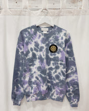Load image into Gallery viewer, MIDNIGHT CRUSH tie-dye sweatshirt
