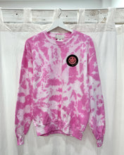 Load image into Gallery viewer, BUBBLE PINK tie-dye sweatshirt
