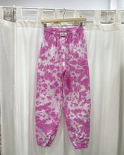 Load image into Gallery viewer, BUBBLE PINK tie-dye jogger pants
