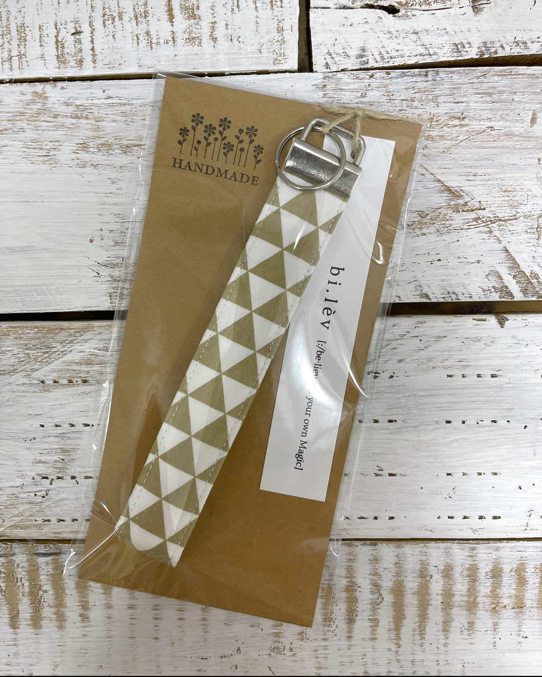GEOMETRIC TRIANGLE Key Fob