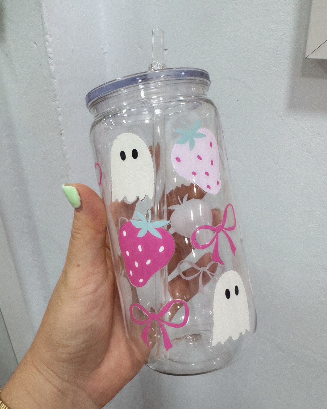 GHOST plastic cup