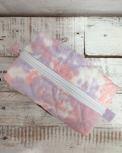 Load image into Gallery viewer, TROPICAL SUNSET tie-dye padded pouch
