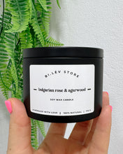 Load image into Gallery viewer, BULGARIAN ROSE &amp; AGARWOOD soy wax candle
