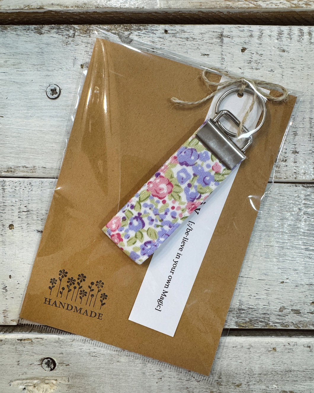 PURPLE GARDEN Key Fob