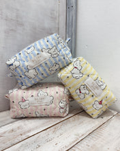 Load image into Gallery viewer, PUPPY PINK padded handmade pouch
