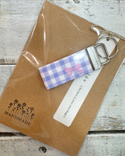 Load image into Gallery viewer, GINGHAM BOW Key Fob
