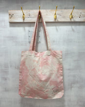 Load image into Gallery viewer, PINK KISS tie-dye tote bag
