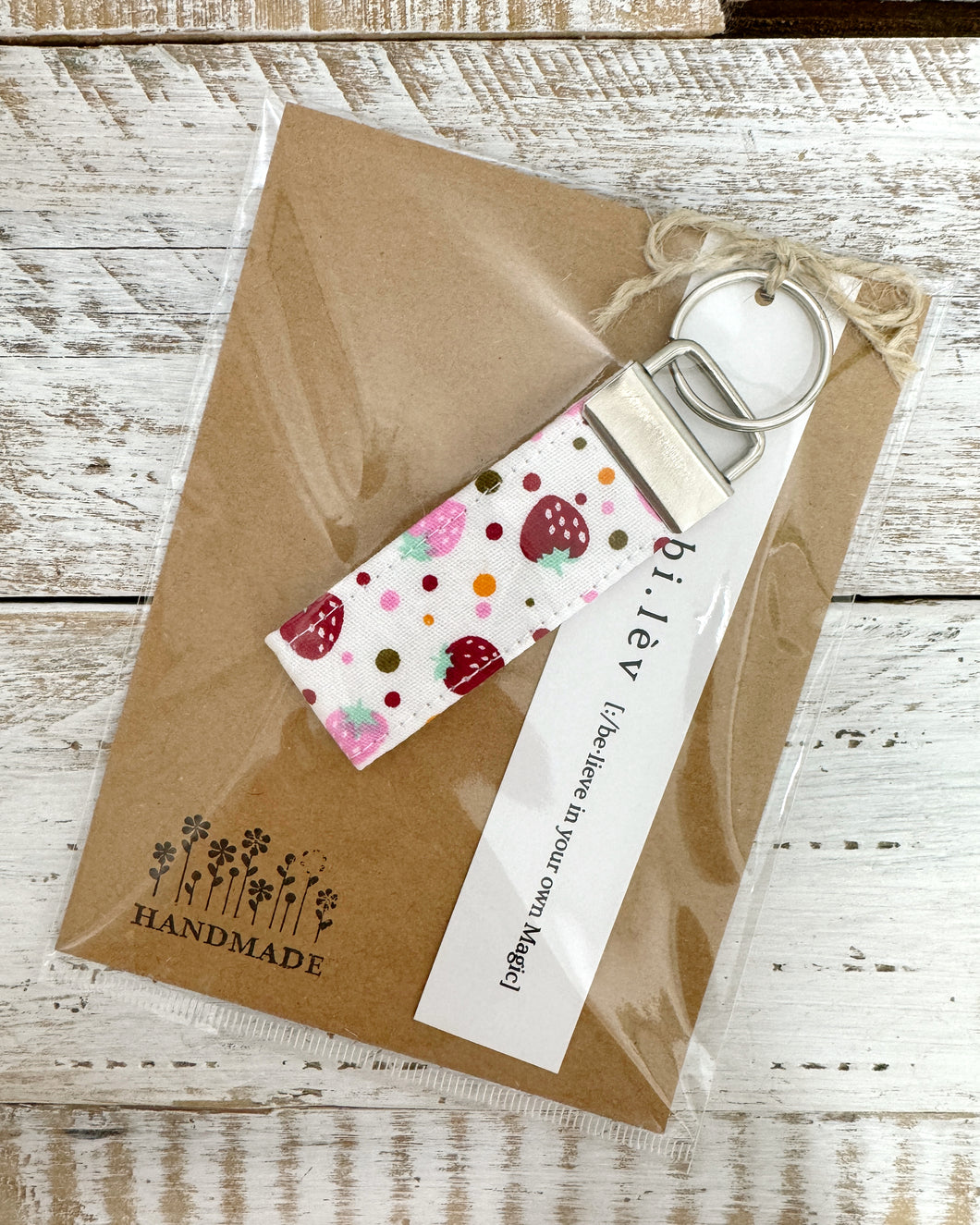 STRAWBERRIES Key Fob