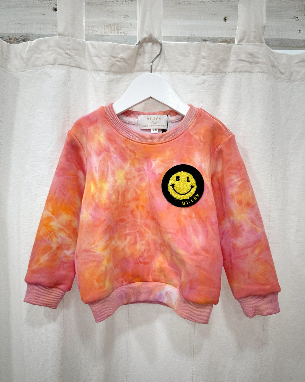 BABY & KIDS BL STRAWBERRY CITRUS tie-dye sweatshirt