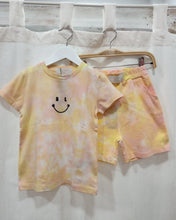 Load image into Gallery viewer, BABY &amp; KIDS PEACH SUNRISE tie-dye jogger shorts
