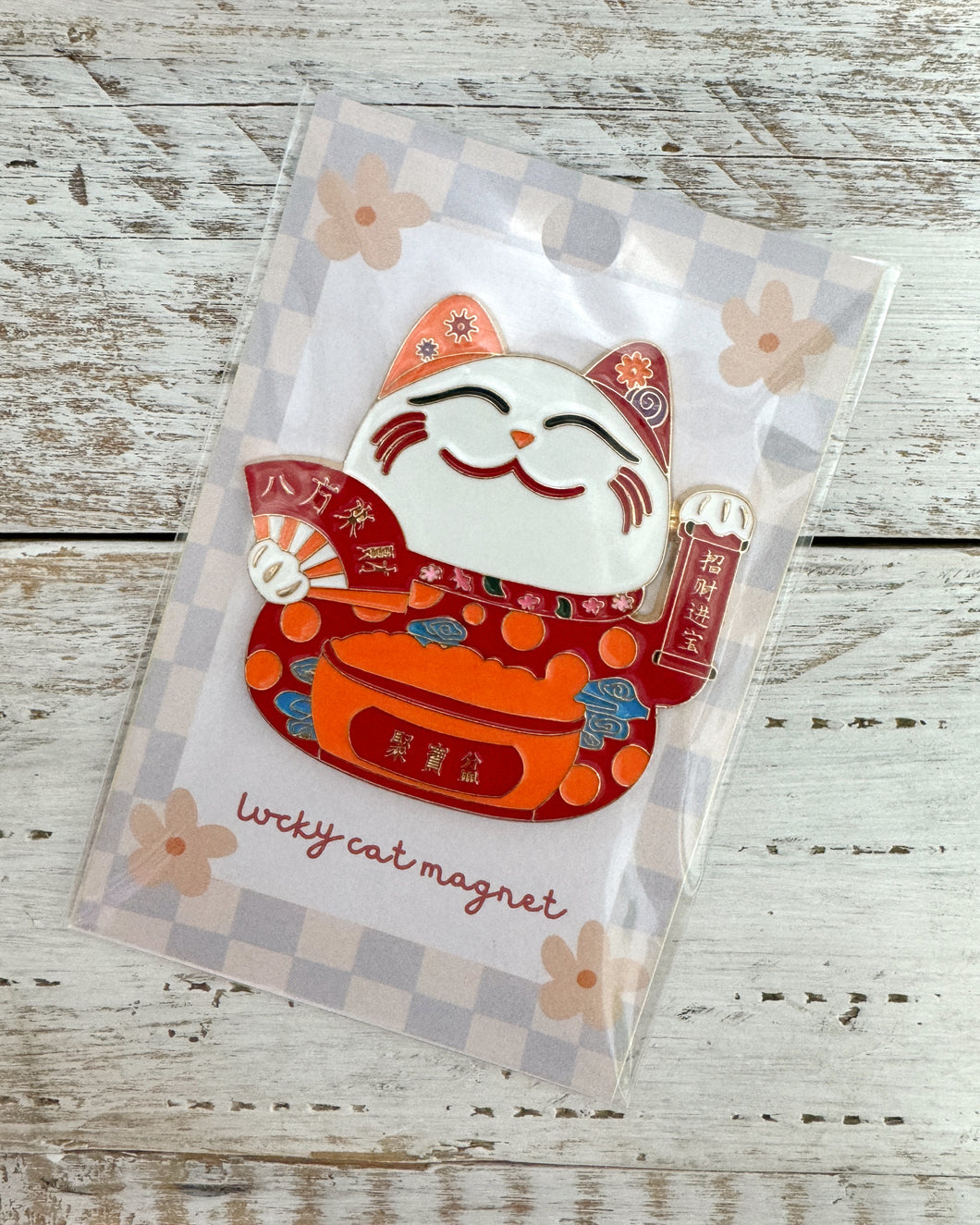 LUCKY CAT MAGNET