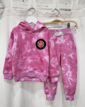 Load image into Gallery viewer, BABY &amp; KIDS BL BUBBLE PINK tie-dye hoodie

