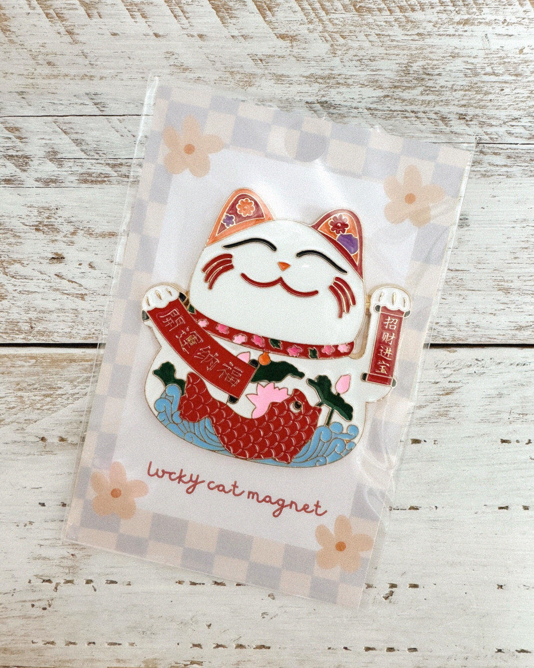 LUCKY CAT MAGNET