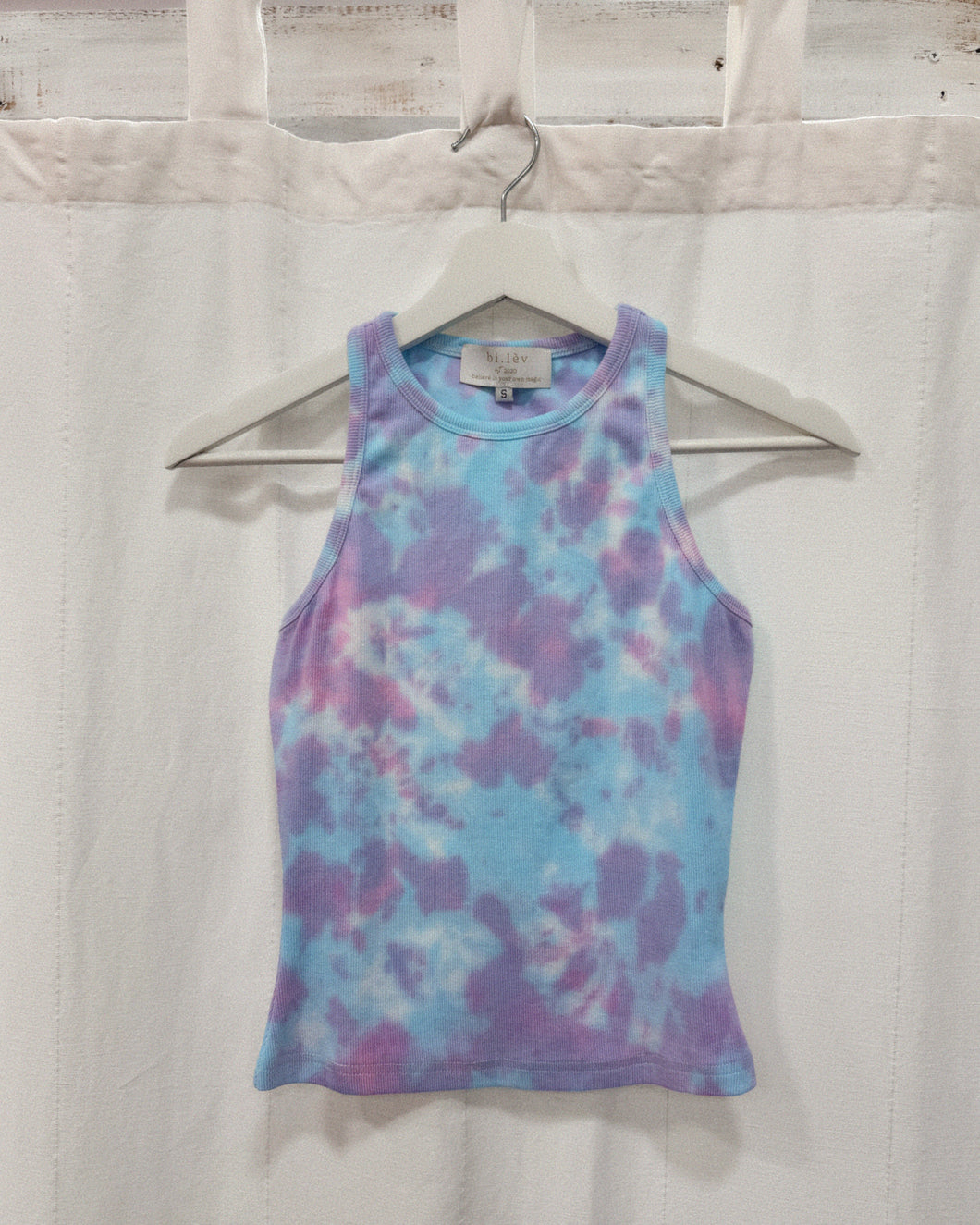 SUGAR CANDY ribbed tank top
