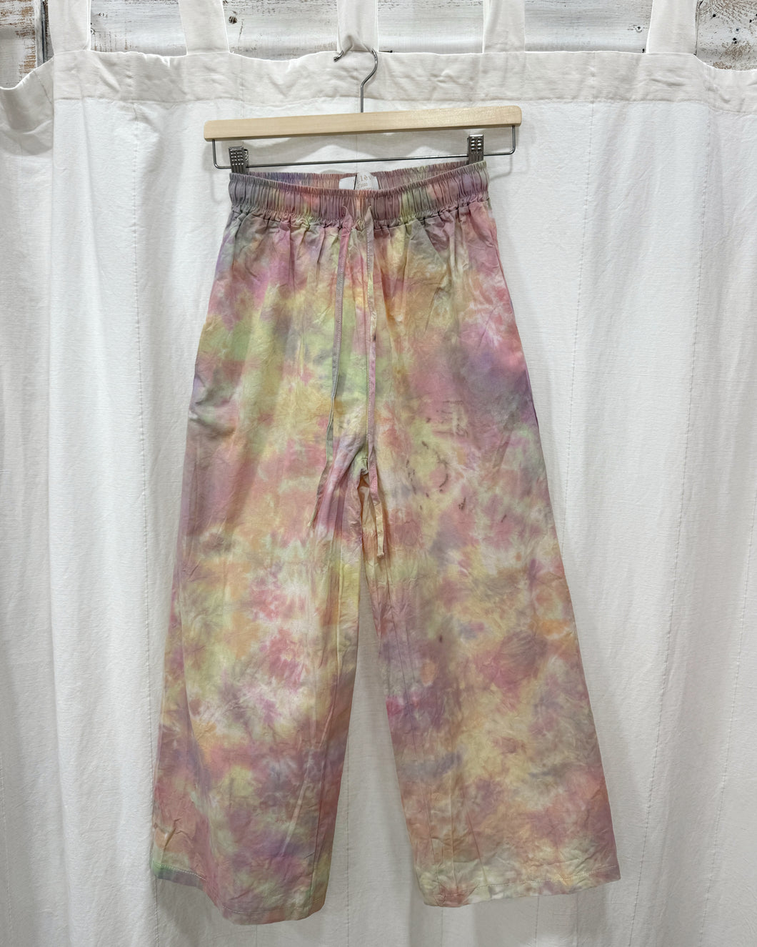 RAINBOW LINEN COTTON PANTS