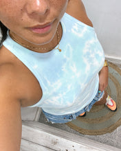 Load image into Gallery viewer, BLUE CRUSH ribbed tank top
