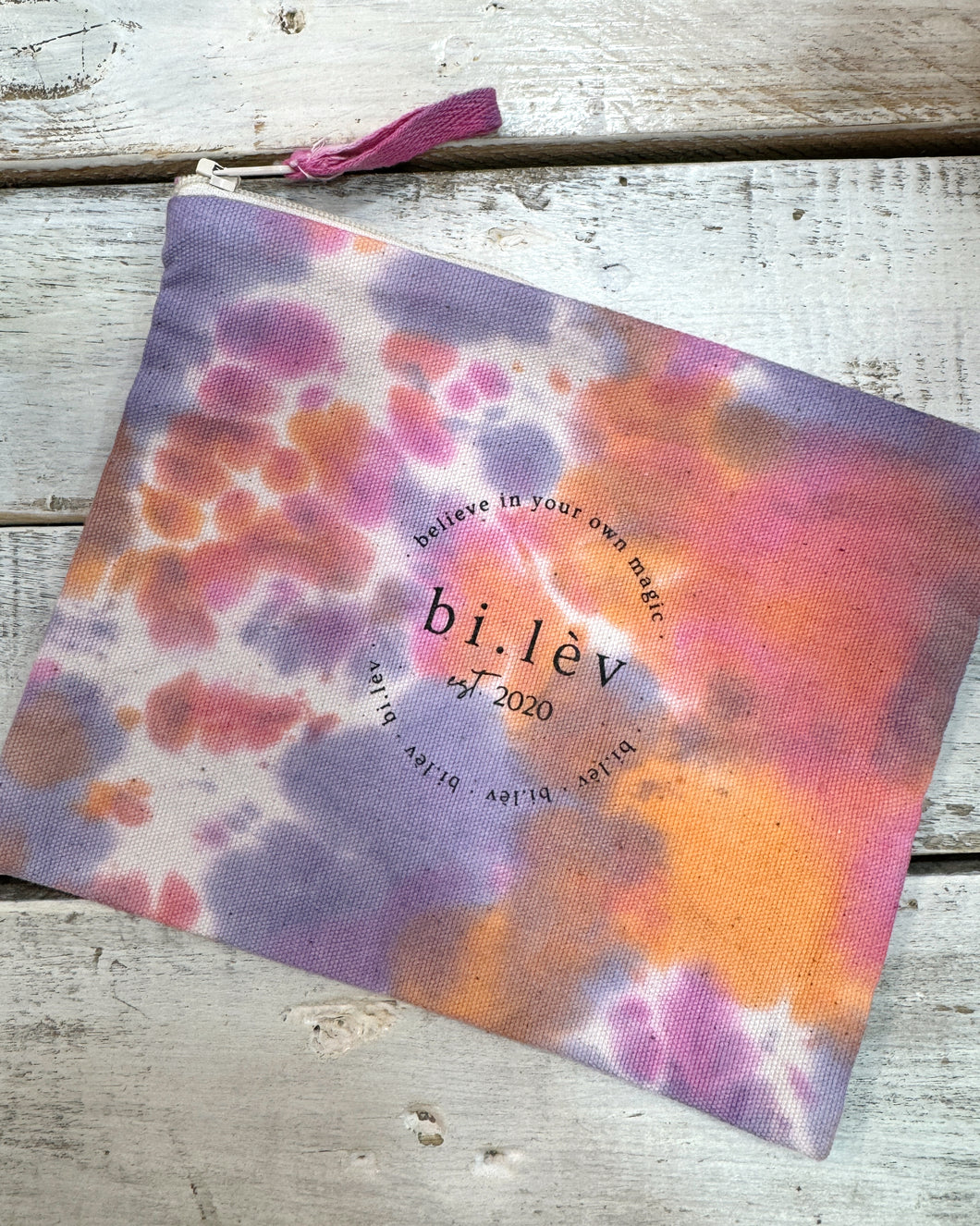 GLORY INTENSE tie-dye pouch