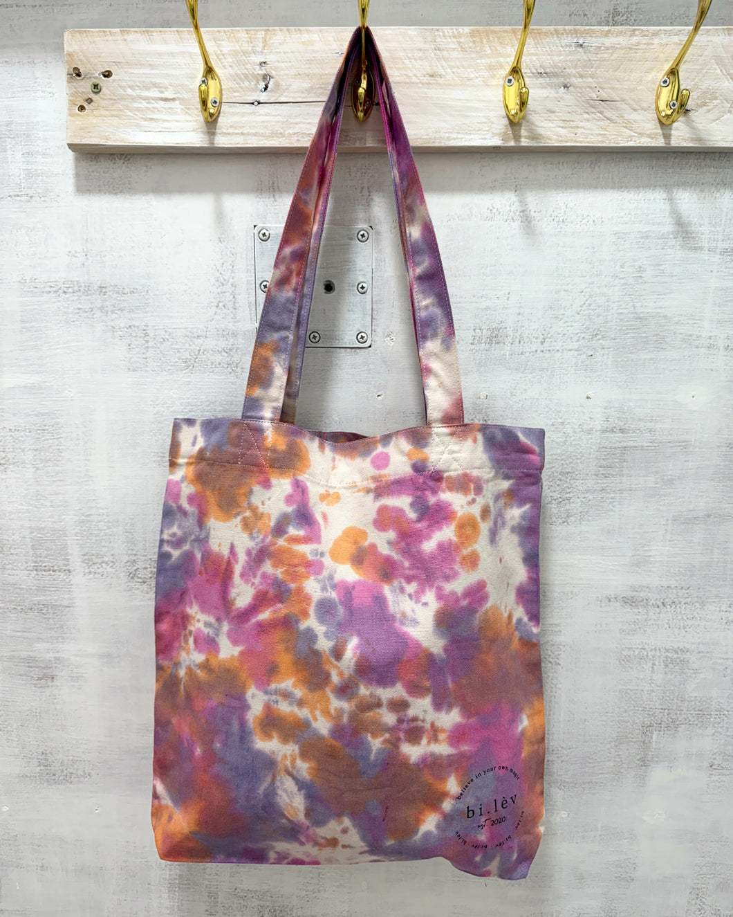 GLORY INTENSE tie-dye tote bag