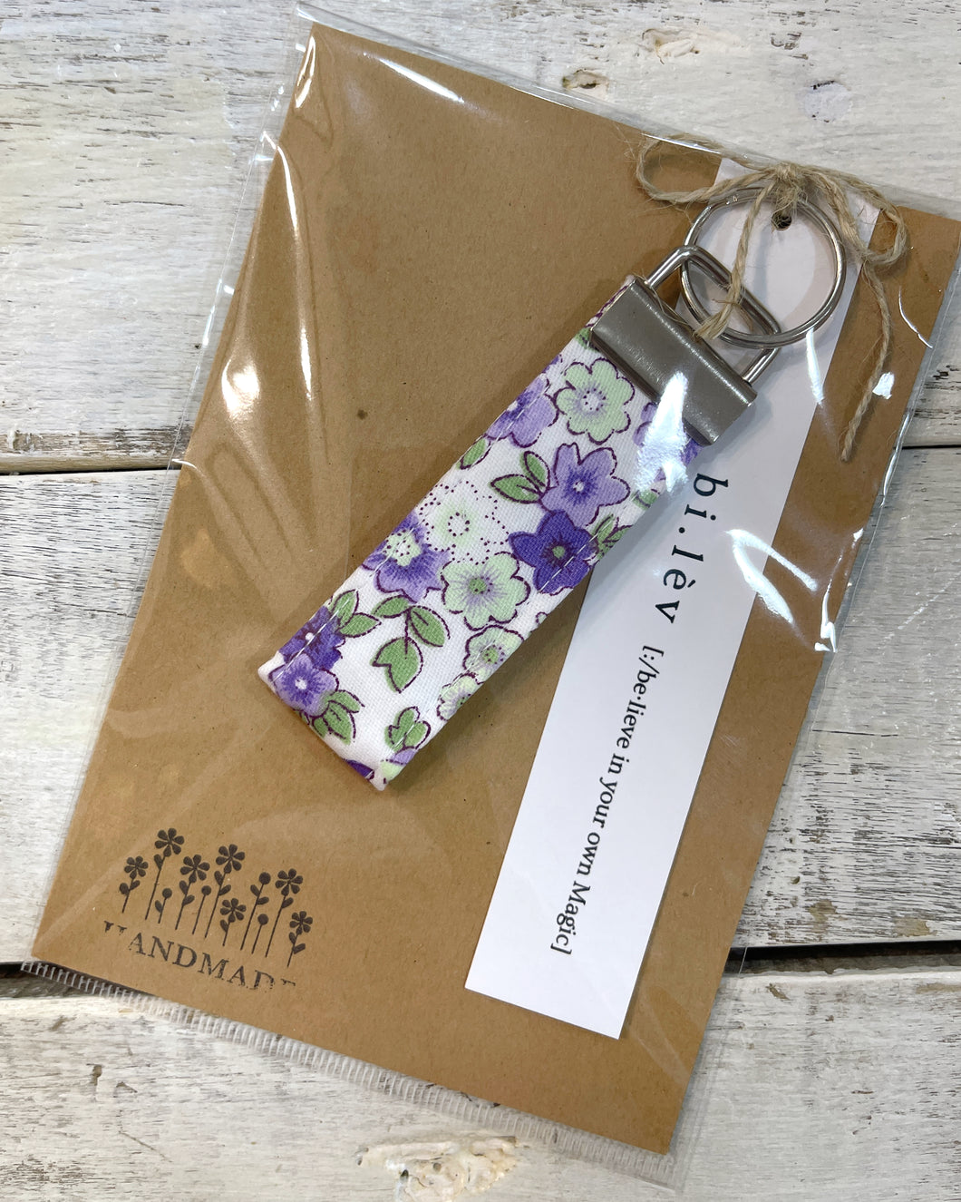 BLUEBELL FLOWERS Key Fob