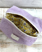 Load image into Gallery viewer, LILAC TOWEL handmade pouch L
