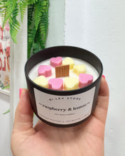 Load image into Gallery viewer, RASPBERRY &amp; LEMON soy wax candle
