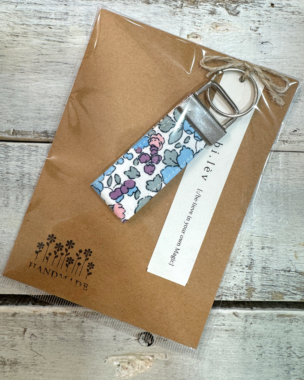 BLOOM BLUE Key Fob