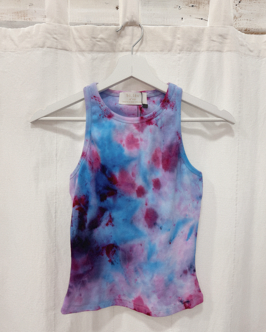 ICE GALAXIA ribbed tank top