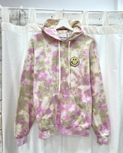 Load image into Gallery viewer, DUSTY &amp; PINK tie-dye hoodie
