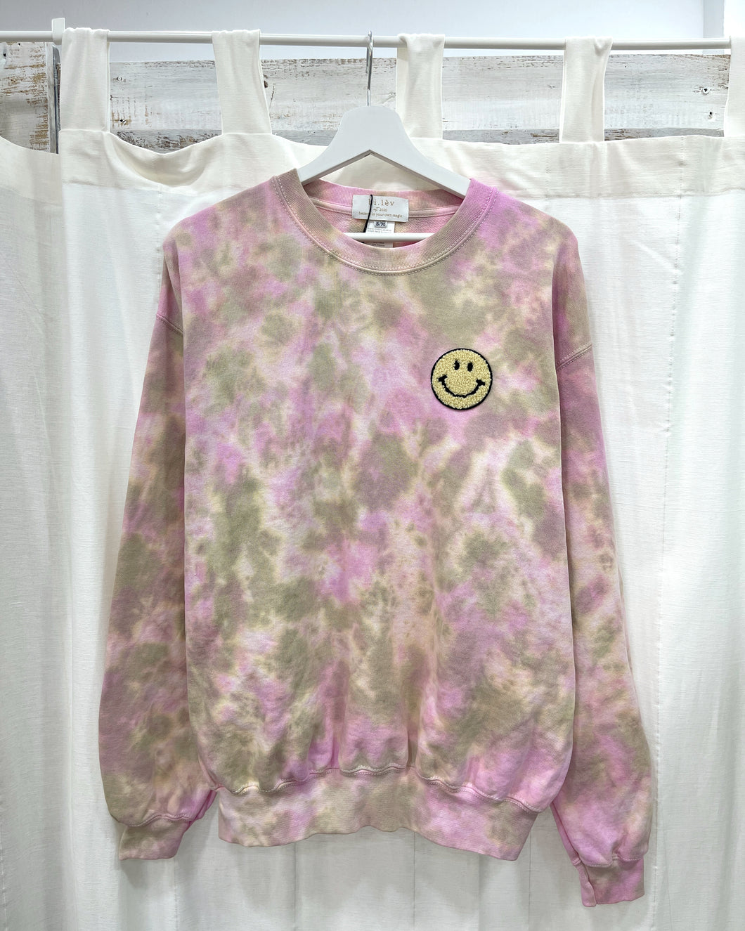 DUSTY & PINK tie-dye sweatshirt