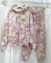 Load image into Gallery viewer, DUSTY &amp; PINK tie-dye hoodie
