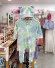 Load image into Gallery viewer, BABY OCEAN WHISPER tie-dye romper
