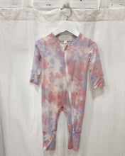 Load image into Gallery viewer, BABY TROPICAL SUNSET tie-dye romper
