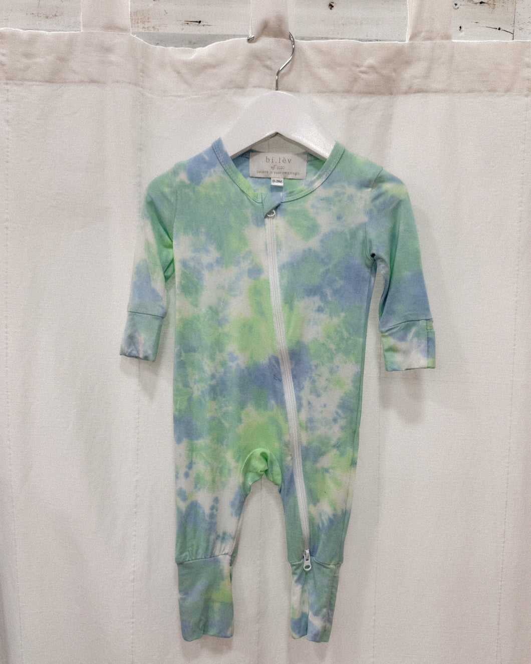 BABY OCEAN WHISPER tie-dye romper