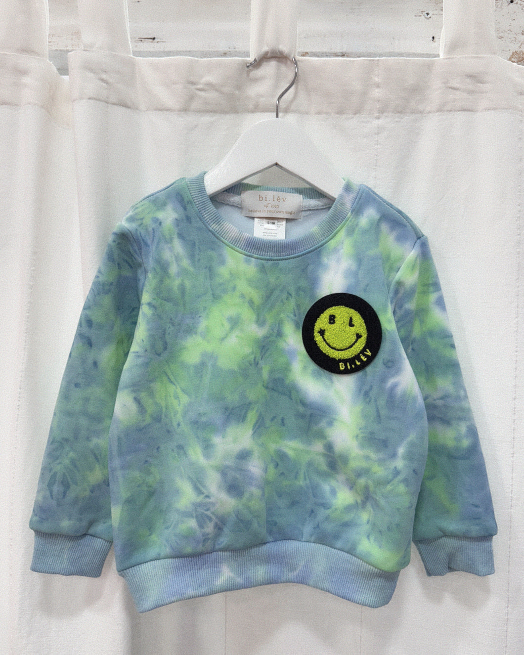 BABY & KIDS BL OCEAN WHISPER tie-dye sweatshirt