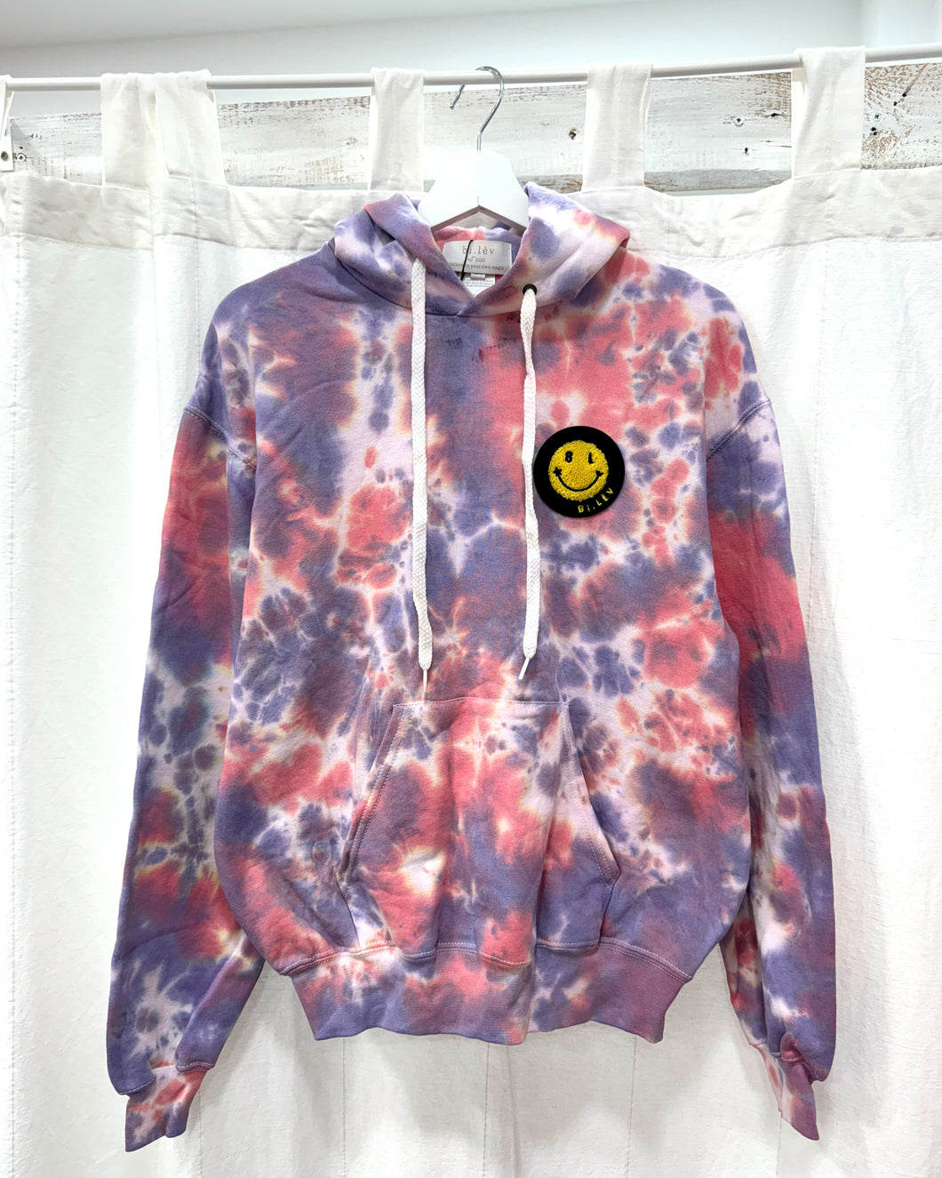 TROPICAL SUNSET tie-dye hoodie