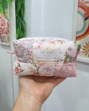 Load image into Gallery viewer, PETAL DAYDREAM padded handmade pouch
