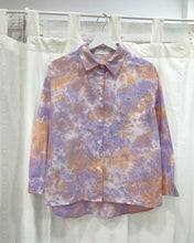Load image into Gallery viewer, LAVANDA PEACH LINEN COTTON SHIRT
