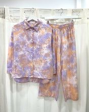 Load image into Gallery viewer, LAVANDA PEACH LINEN COTTON PANTS
