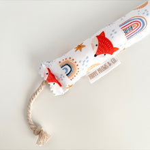 Load image into Gallery viewer, WHITE FOX handmade cat kicker.
