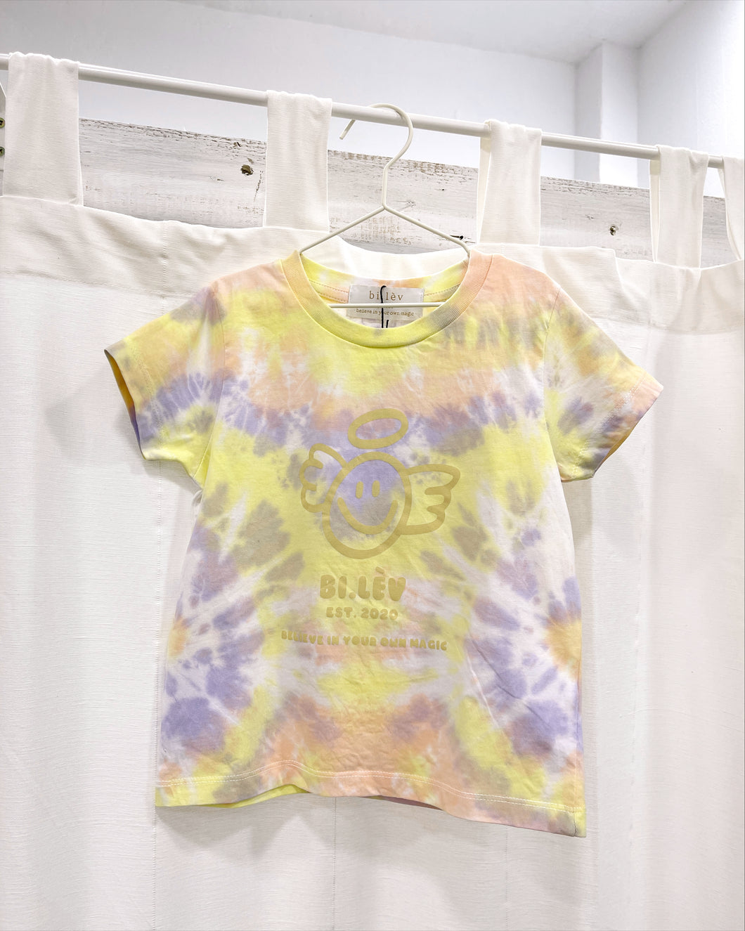 Kids organic cotton tie-dye t-shirt