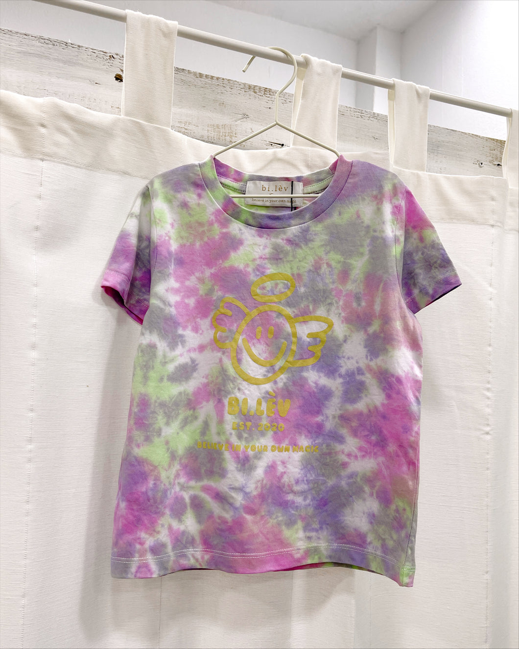 BABY & KIDS ANGEL COTTON CANDY - Tie Dye Organic Cotton T-shirt